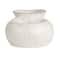 Hello Honey® 8" White Dual Harmony Stoneware Pedestal Dish